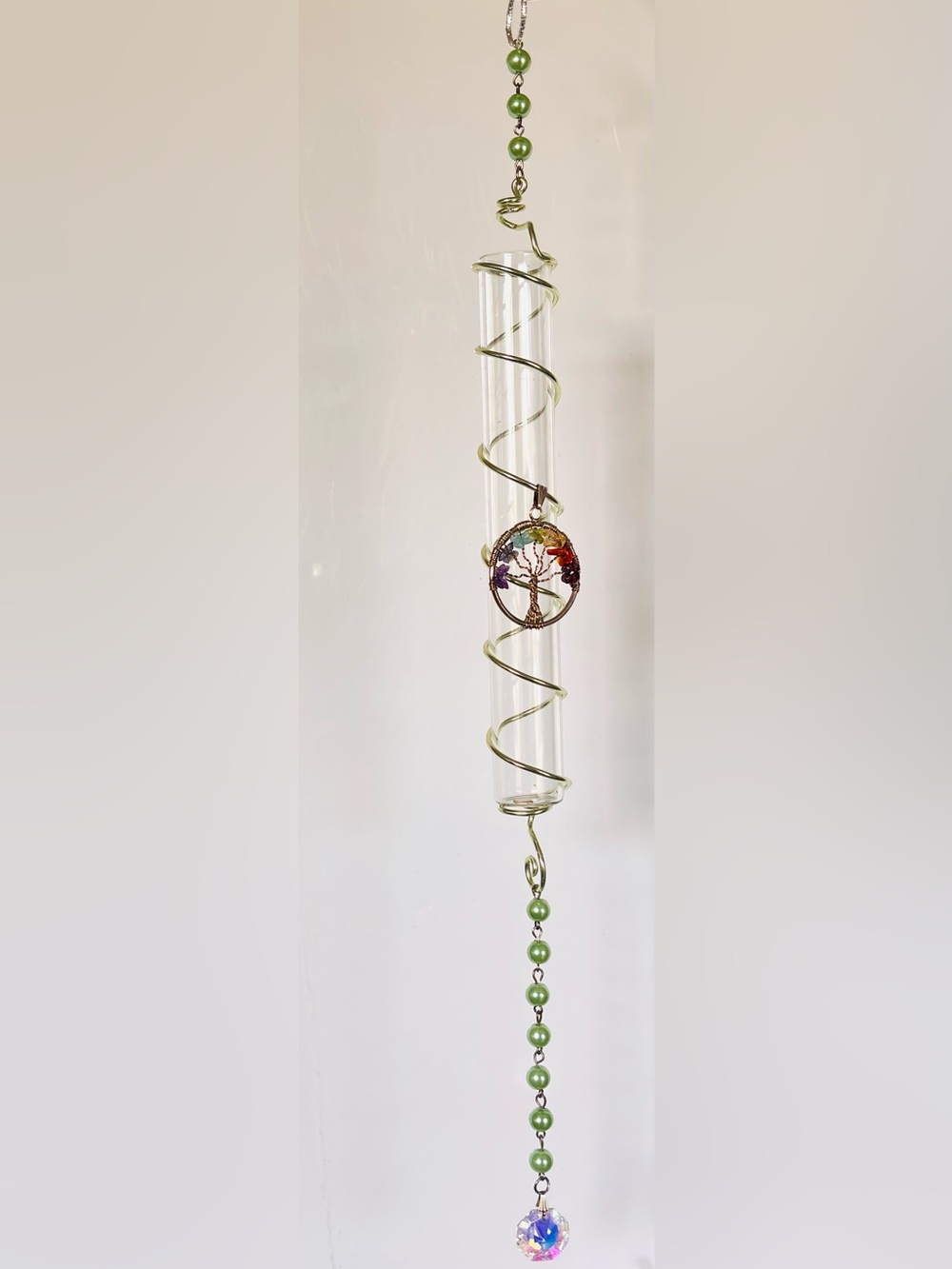 ✨ Handmade by MJ Upcycled Jewelry Sun Catchers / hanging decorations ✨